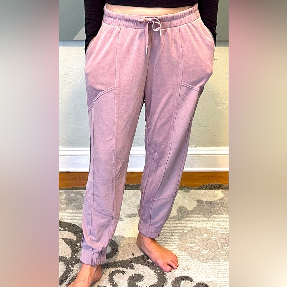 Free People loose, cuffed pants